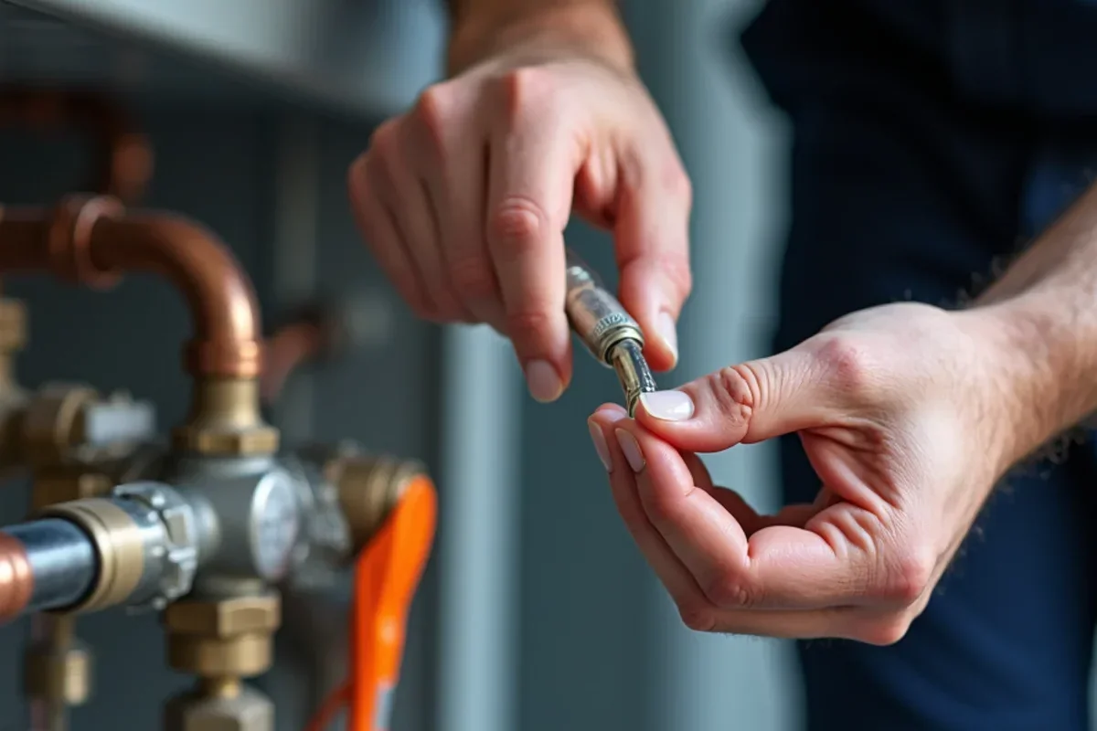 Inspecting clear silicone pressure switch vacuum hose for internal water condensate blockage