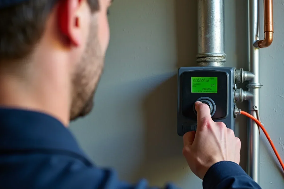 Digital automatic humidistat with outdoor temperature sensor integration on return duct